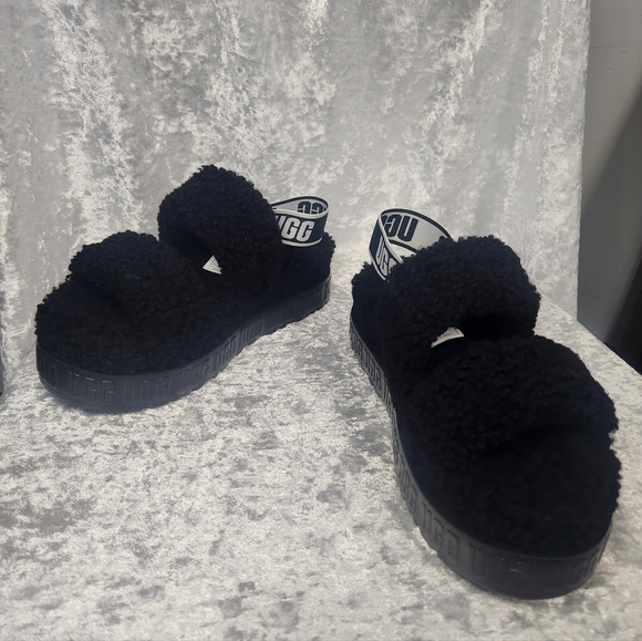 Ugg Oh Fluffita Slingback Slippers - Picture 8 of 12